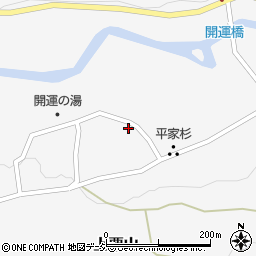 栃木県日光市上栗山164周辺の地図