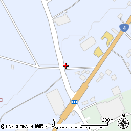 栃木県大田原市上石上2056-3周辺の地図