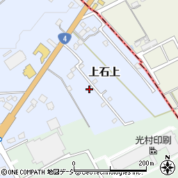 栃木県大田原市上石上2073-24周辺の地図