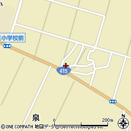富山県氷見市泉1401周辺の地図