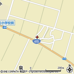 富山県氷見市泉1387周辺の地図
