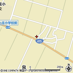 富山県氷見市泉702周辺の地図