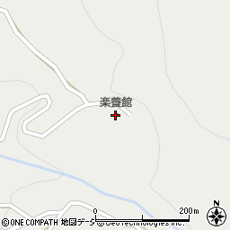小赤沢温泉楽養館周辺の地図