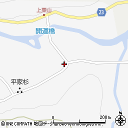 栃木県日光市上栗山37周辺の地図