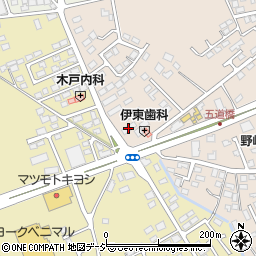 栃木県大田原市末広3丁目2831-6周辺の地図