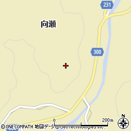 石川県羽咋郡宝達志水町向瀬ク周辺の地図