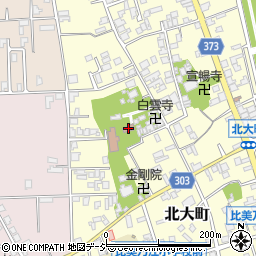 池田町公民館周辺の地図