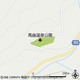 木島平村馬曲温泉公園周辺の地図