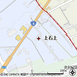 栃木県大田原市上石上2073-20周辺の地図