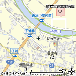 子浦区事務所周辺の地図