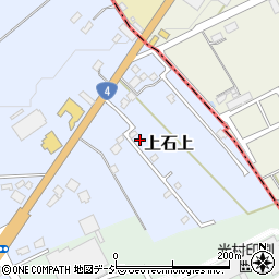 栃木県大田原市上石上2073-4周辺の地図