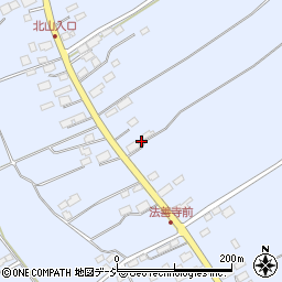 栃木県大田原市上石上86周辺の地図