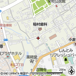 黒沢食料品店周辺の地図