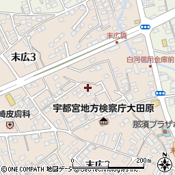 秋元コーポ周辺の地図
