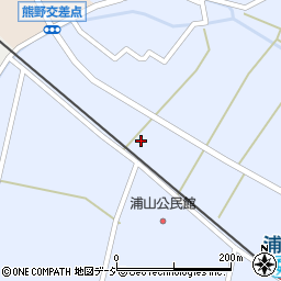 富山県黒部市宇奈月町浦山1219周辺の地図