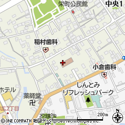 裁判所　大田原検察審査会周辺の地図