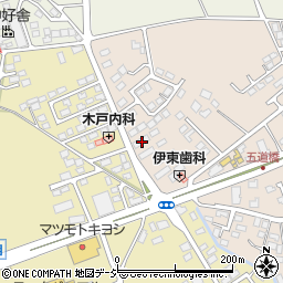 栃木県大田原市末広3丁目2831-170周辺の地図