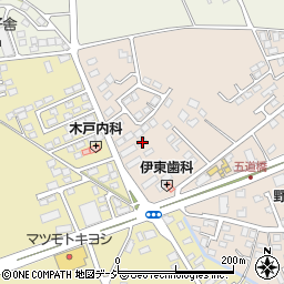 栃木県大田原市末広3丁目2831-171周辺の地図