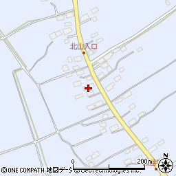 栃木県大田原市上石上104周辺の地図