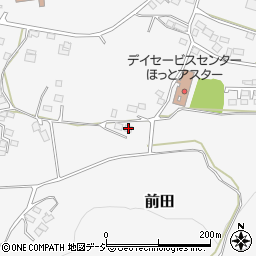 栃木県大田原市前田92周辺の地図