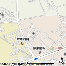 栃木県大田原市末広3丁目2831-141周辺の地図