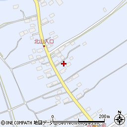 栃木県大田原市上石上97周辺の地図
