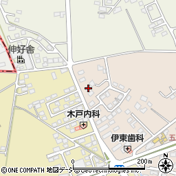 栃木県大田原市末広3丁目2831-80周辺の地図