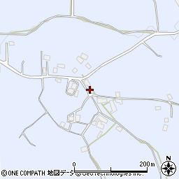 栃木県大田原市北野上1376周辺の地図