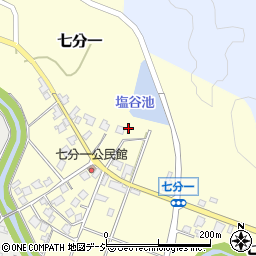 富山県氷見市七分一323周辺の地図