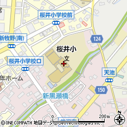 黒部市立桜井小学校周辺の地図