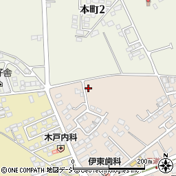 栃木県大田原市末広3丁目2831-161周辺の地図