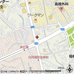株式会社緑新　大田原支店周辺の地図