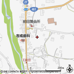 栃木県大田原市前田周辺の地図