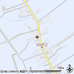 栃木県大田原市上石上122周辺の地図