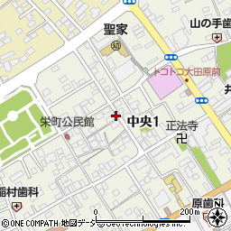 〒324-0056 栃木県大田原市中央の地図