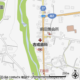 栃木県大田原市前田215周辺の地図