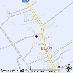 栃木県大田原市上石上121周辺の地図