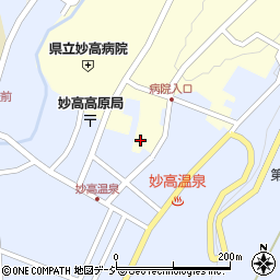 新潟県妙高市田口149周辺の地図