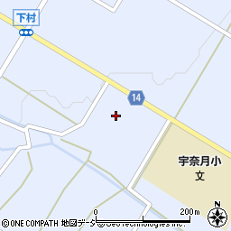 富山県黒部市宇奈月町浦山407周辺の地図