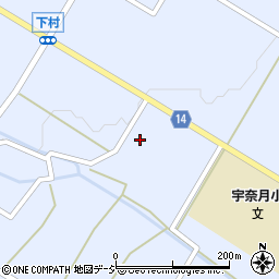 富山県黒部市宇奈月町浦山407-7周辺の地図