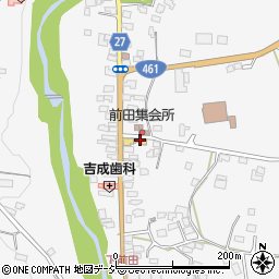 栃木県大田原市前田212周辺の地図