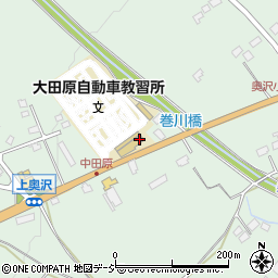 大田原自動車教習所周辺の地図