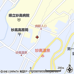 新潟県妙高市田口185周辺の地図