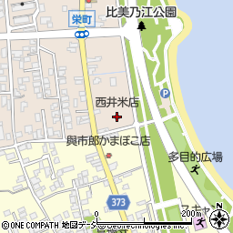 西井米店周辺の地図