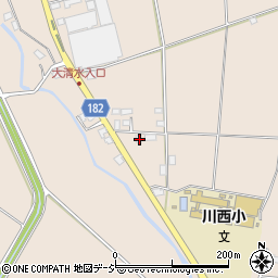 栃木県大田原市黒羽向町662周辺の地図