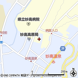 新潟県妙高市田口151周辺の地図