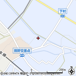 富山県黒部市宇奈月町浦山463周辺の地図