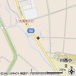 栃木県大田原市黒羽向町663-1周辺の地図