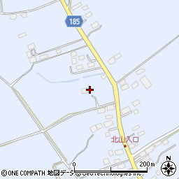 栃木県大田原市上石上125周辺の地図