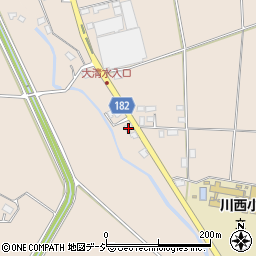 栃木県大田原市黒羽向町586-3周辺の地図